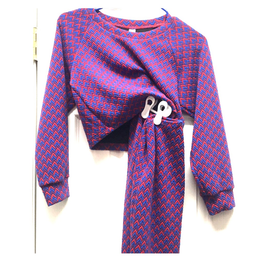 Two piece top and skirt